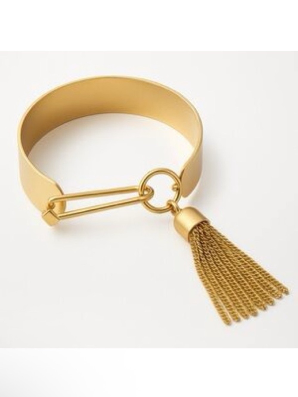 Plunder Mary Ellen Matte Gold Bangle